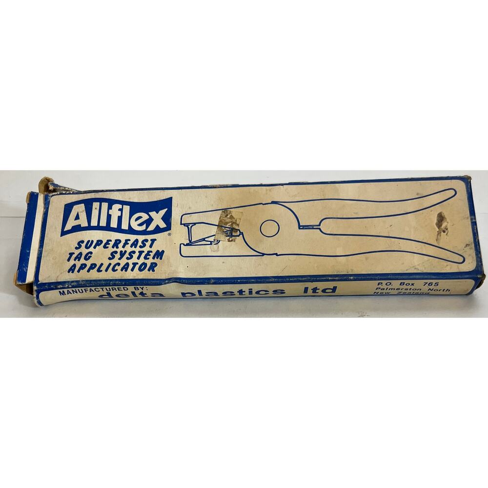 Vintage Unusual Pliers Made in New Zealand - A tag system Applicator
